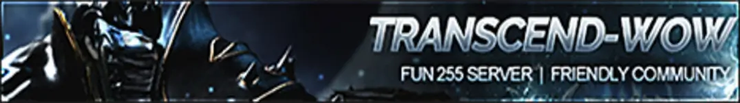 Transcend-WoW World of Warcraft banner