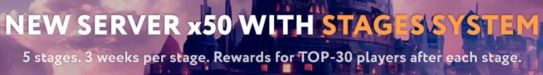 MUDREAM X50 EASY Mu Online banner